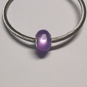 Purple Charm for Pandora‎ Style Bracelet